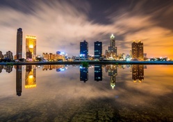 perfect city reflection