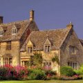 beautiful cotswold manor in england hdr