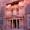 Carved Temple at Petra, Jordan