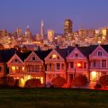 San Francisco's Houses at Night
