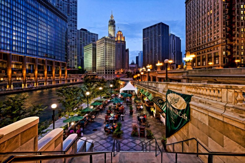 Riverside Restaurant _ graphic _ Chicago