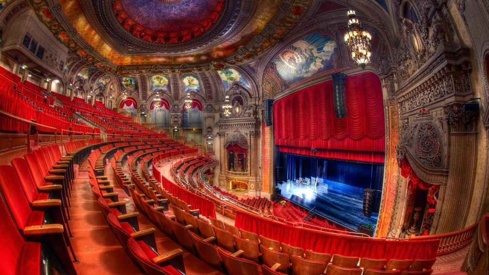 marvelous ornate theater hdr