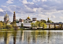 fabulous novodevichy monastery in moscow