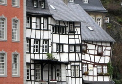 Typical houses in Monschau