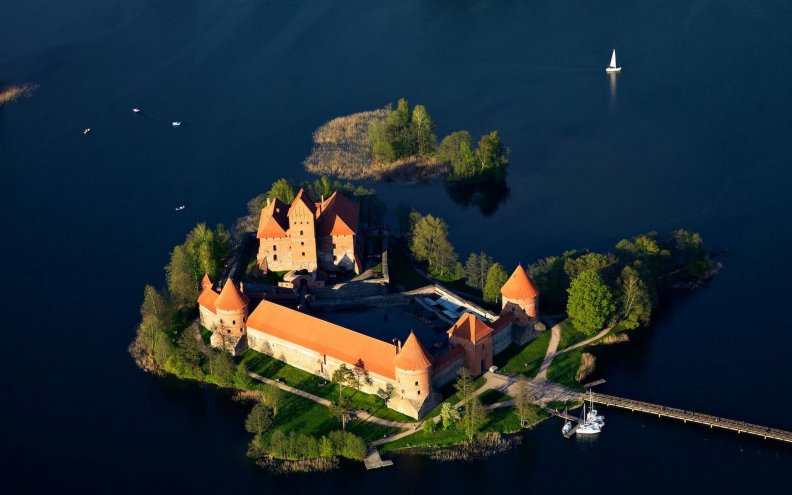 Trakai Castles in Lithuania