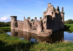 Caerlaverock Castle, Southern Scotland