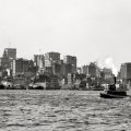 historic New york city in monochrome