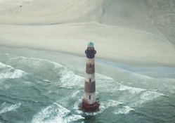 lighthouse off shore