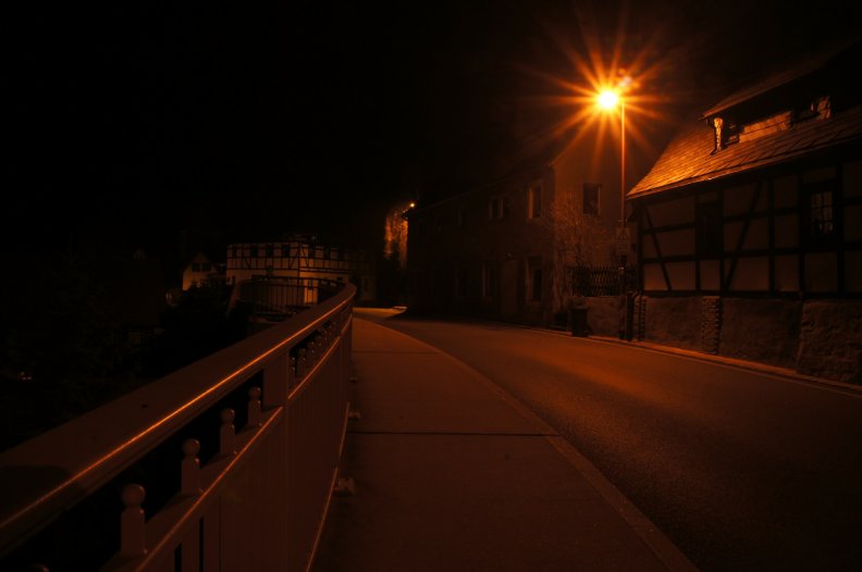 Village at night!