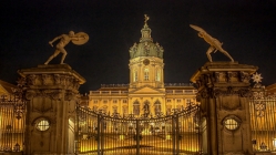 wonderful gate to charlottenburg castle in berlin