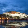 the great potala palace in lhasa tibet