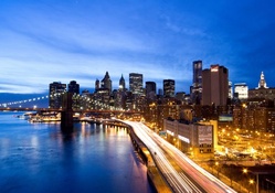 FDR drive on the east side of manhattan