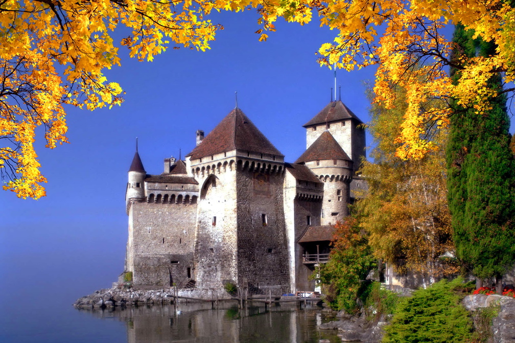 Chateau de Chillon_Montreux_Switzerland
