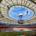 Inside BC Place, Vancouver