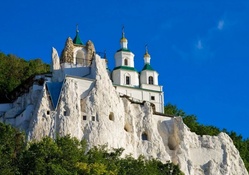sviatohirsk lavra cave monastery in the ukraine
