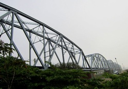 Iron and steel bridge