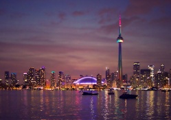 Night Lights of Toronto, Canada
