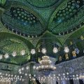 gorgeous inside of a mosque dome