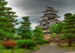 One of the main historic castles in Japan