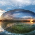 amazing national center for the arts in Beijing hdr