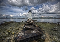 abandoned lighthouse