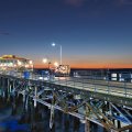 wonderful pier at night