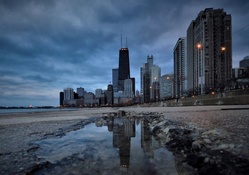 chicago in a puddle