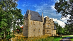 wonderful schelenburg castle in germany hdr