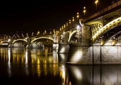 fabulous bridge at night