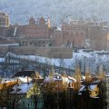 The  Castle of Heidelberg in winter