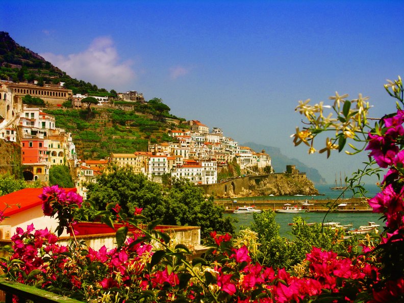 Amalfi coast Download HD Wallpapers and Free Images