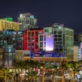 downtown san diego at night