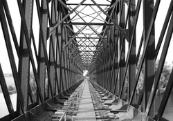 Old bridge build in 1865