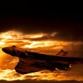 Avro Vulcan At Sunset