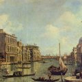 Canaletto _ Veduta del Canale Grande in the direction of the port of San Marco