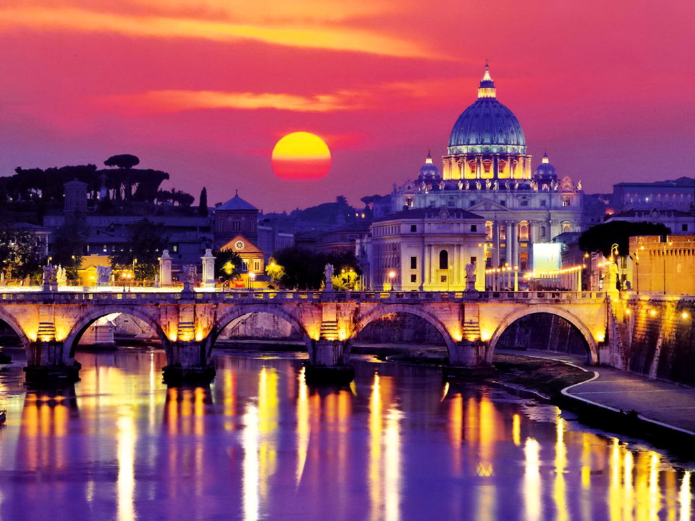 Evening in Rome