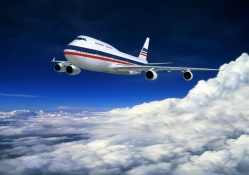 Boeing 747 passenger