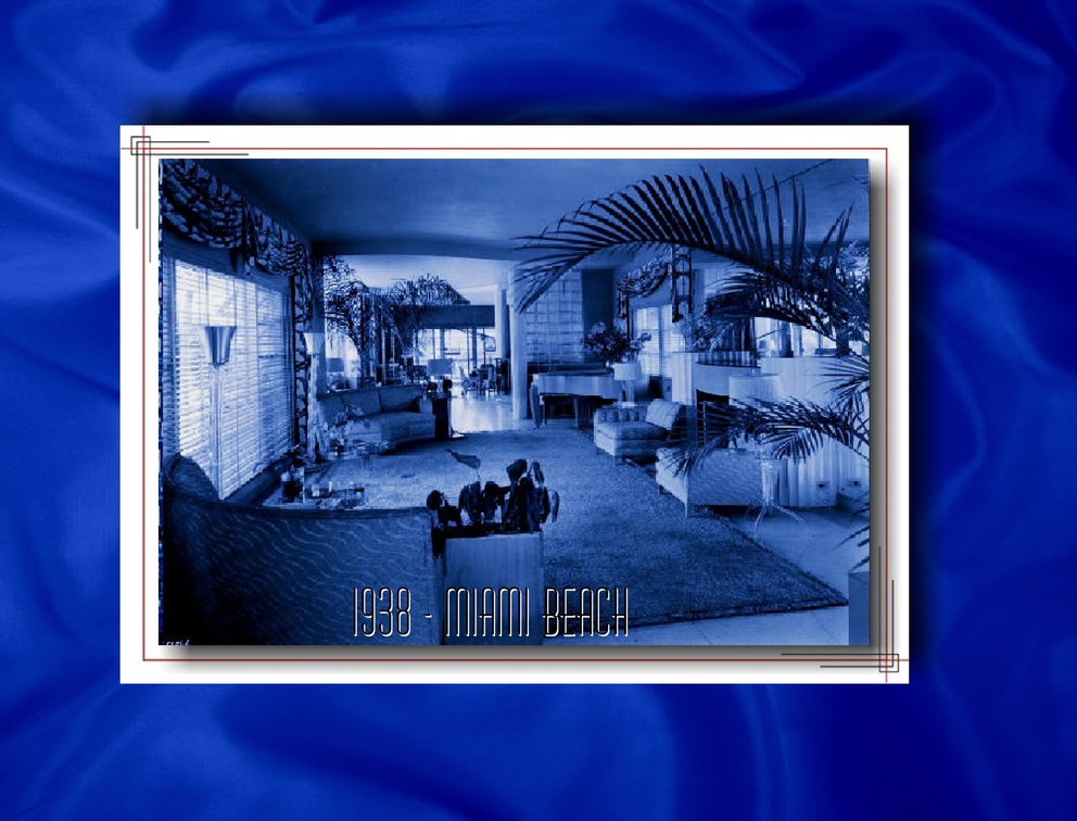 Art Deco Miami Beach Interior _ 2
