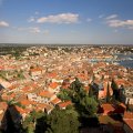 beautiful bayside city of rovinj croatia