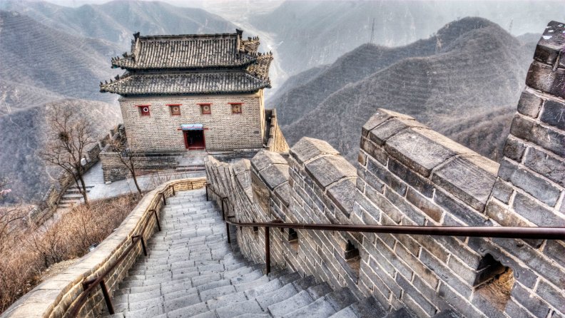 the great wall in hdr