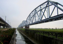 Iron and steel bridge