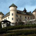 Castle Tentschach, Klagenfurt in Austria.