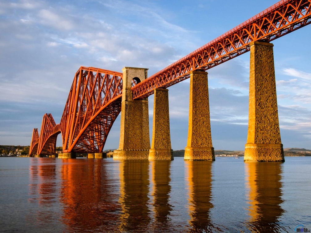 Forth Bridge in Scotland