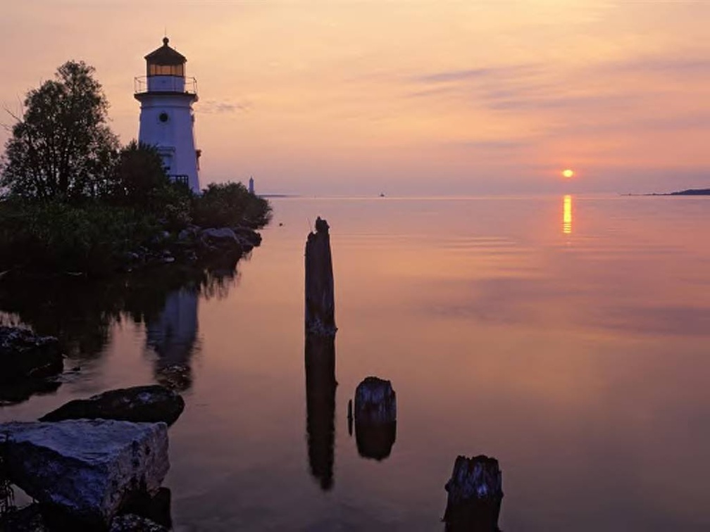 Lighthouse In The Twilight
