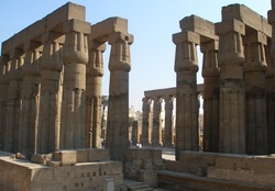 Ruins of Egyptian Temple Luxor