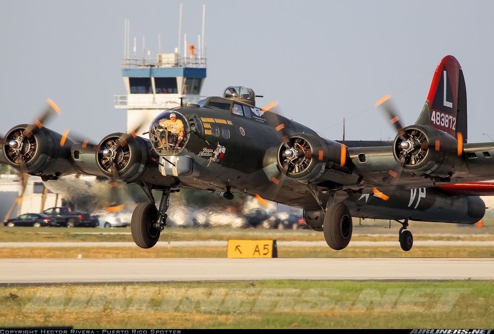  Boeing B_17G Flying Fortress (299P) aircraft
