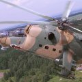 Mil Mi_24D Helicopter