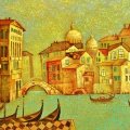 Venice, painting by Alexandr Sulimov