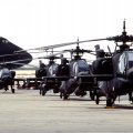 AH 64 Apache Helicopters