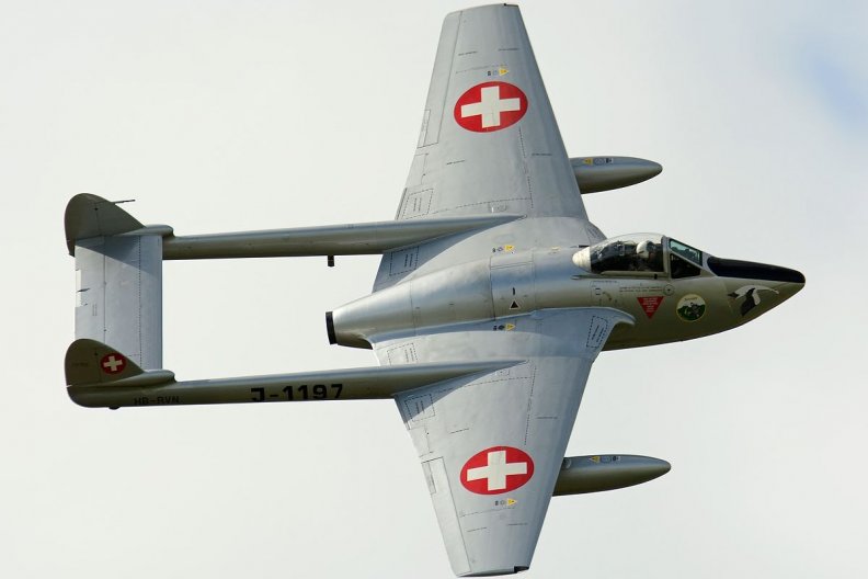 De Havilland Venom (Swiss Air Force)